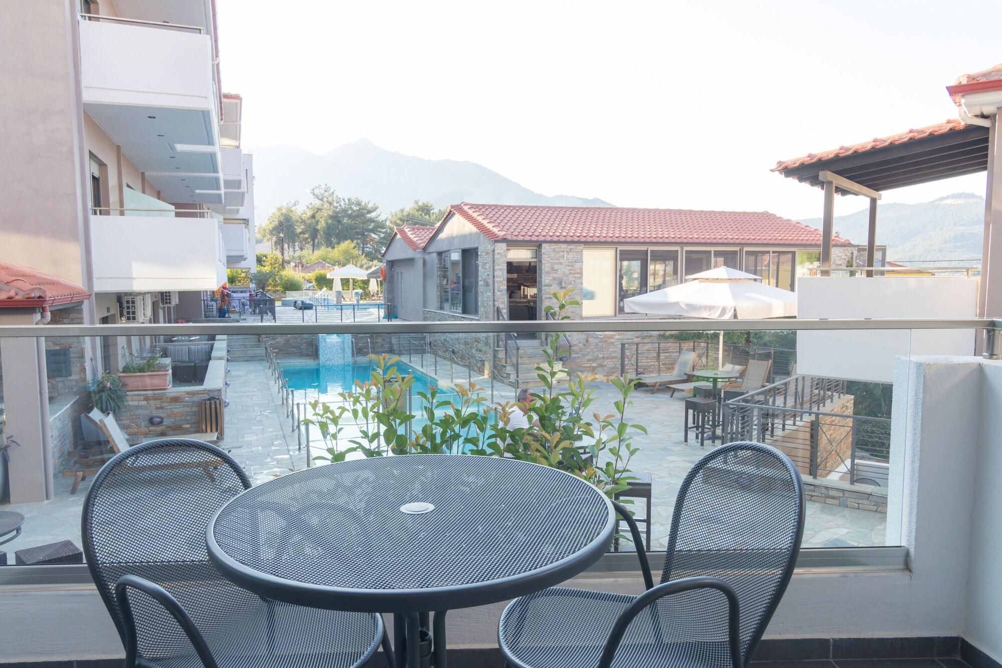 Ntinas Villa With Sea View Skála Potamiás Eksteriør bilde