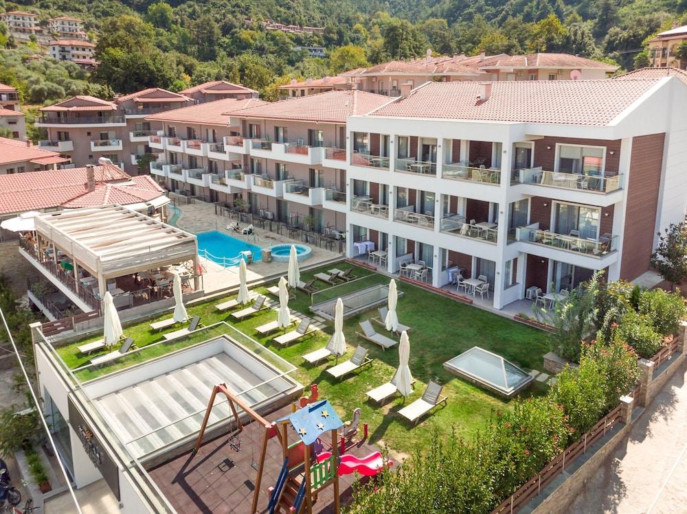 Ntinas Villa With Sea View Skála Potamiás Eksteriør bilde